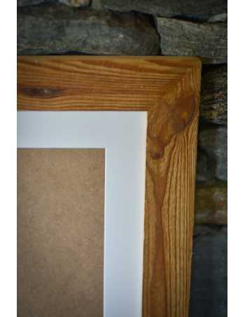 cadre en bois fait main 39x49