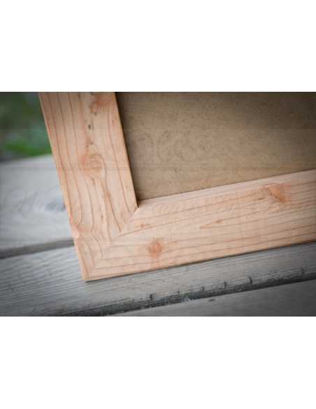 cadre photo bois brossé 20x25 cm , Patrycja Caban , Wooden Frames by Pati