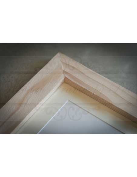 cadre photo en bois douglas sur mesure